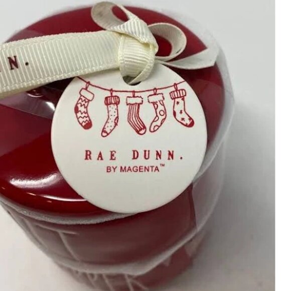 Rae Dunn Red Salt & Pepper Stackers, Salt & Pepper Cellar, Rae Dunn - Picture 2 of 6